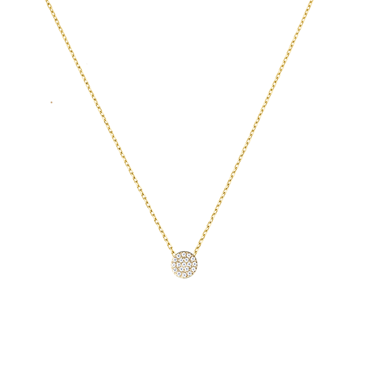 NECKLACE |  JEWELRY:18K GOLD PLATED | CIRCLE NECKLACE | MASISTES