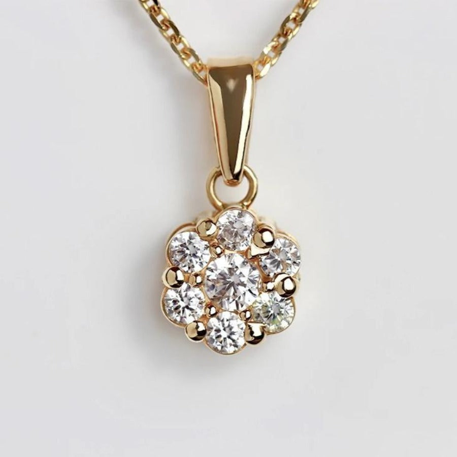 THE FLOWER NECKLACE | 18K GOLD - MASISTES
