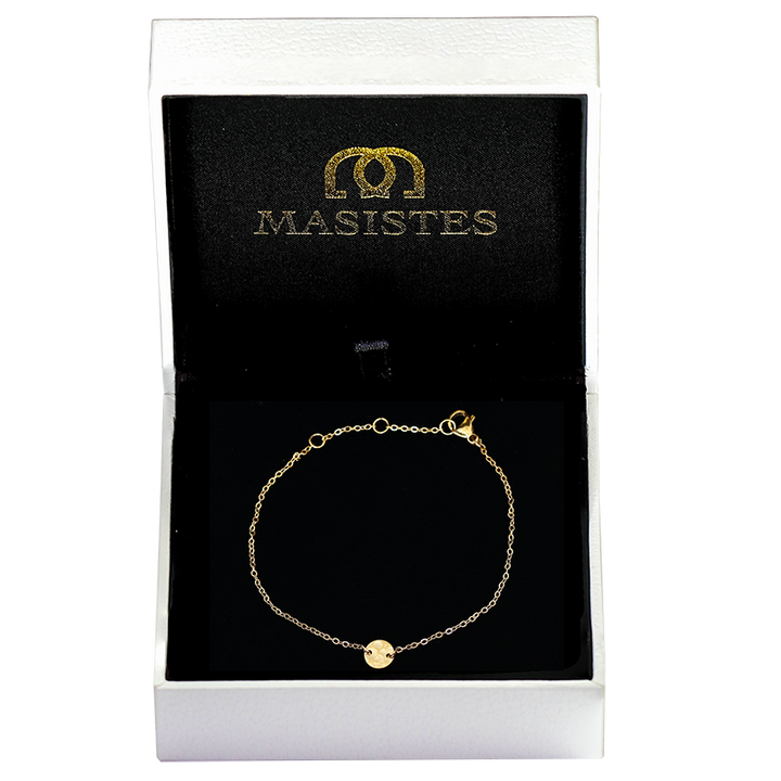 NECKLACE|  JEWELRY:18K GOLD PLATED | CIRCLE | MASISTES