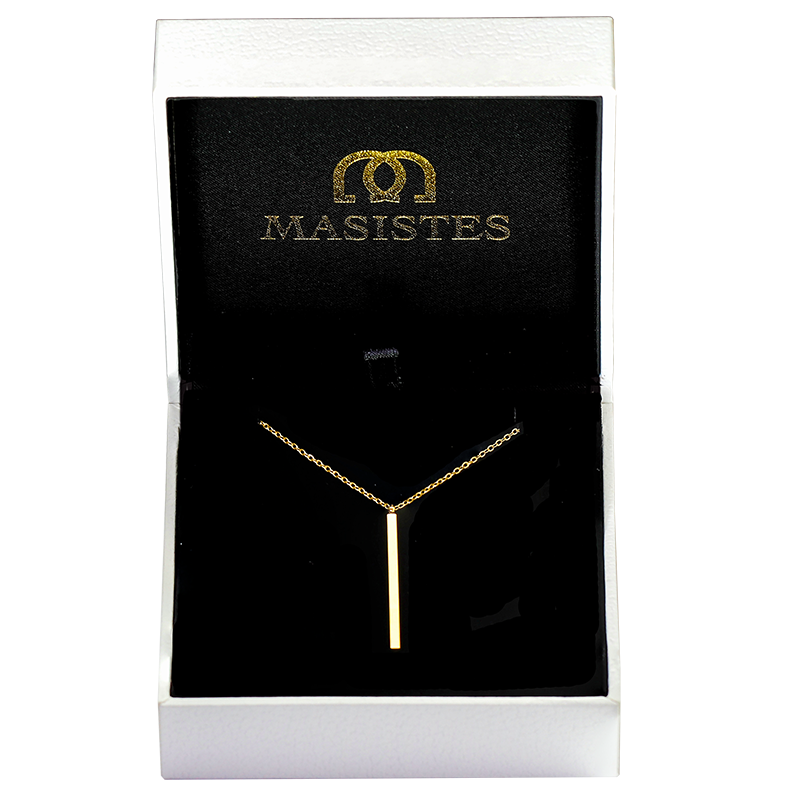 Jewelry | LINE COLLECTION |  JEWELRY:18K GOLD PLATED | LINE NECKLACE 